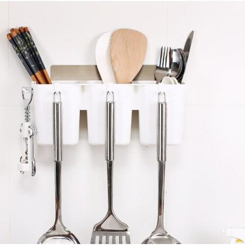 BF040 Multifunctional Magic stick belt hook Lishui seamless kitchen storage rack, storage shelf with hook 27*6*11.5cm