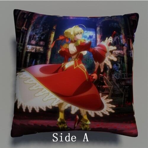 Saber Fate Extra Anime Two Side Pillowcases Hugging Pillow Cushion Case Cover Otaku Cosplay Gift New 654