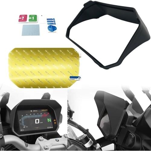 For BMW R1200GS LC Adventure R1250GS Adv F750GS F850GS Motorcycle Instrument Hat Sun Visor Meter Cover Guard Screen Protector