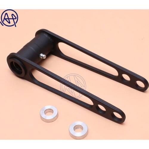 For Kawasaki KFX450R 1pcs Black Billet Aluminum Motorcycle ATV Accessories 3.5'' Adjustable Rear Lowering Body Kits