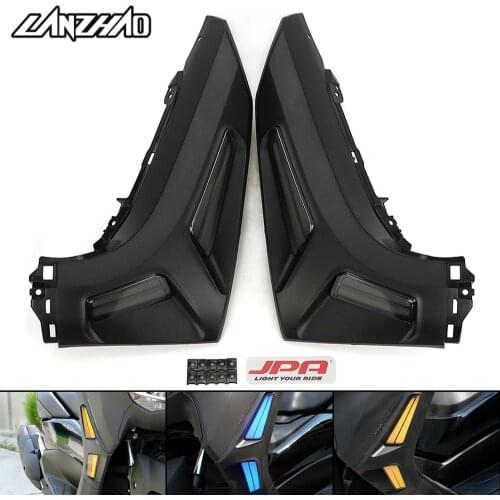 JPA Motorcycle Integrated LED Turn Signal Light Indicator Type Air Flow Front Lamp Assembly for Yamaha NMAX 155 125 2020 2021