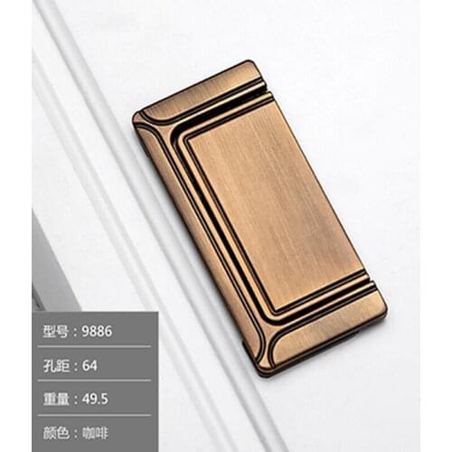 Retro Metal Kitchen Drawer Cabinet Door Handle And Furniture Knobs Handware Cupboard Antique Zinc Alloy Pull Handles