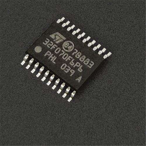 5piece) 100% New STM32F070F6P6 STM 32F070F6P6 sop-20 Chipset