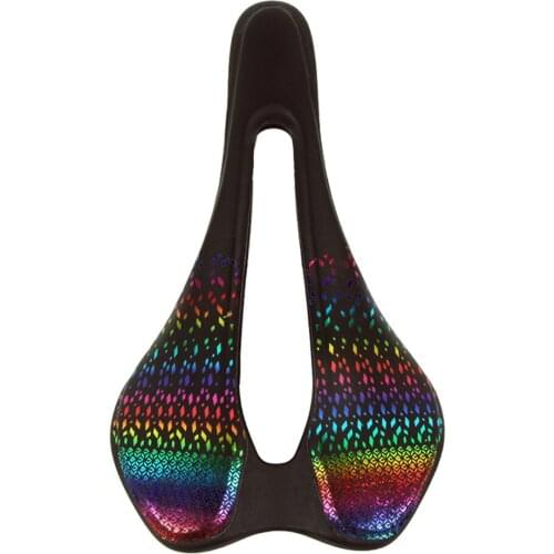 Mountain Road Bike Seat Saddle polycarbon hollow breathable Seat Cushion