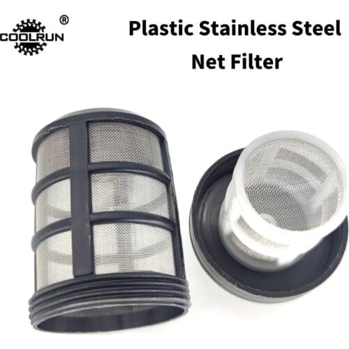 Plastic Stainless Steel Net Suction Filter For Mist Sprayer Coolant Oil Screen Strainer