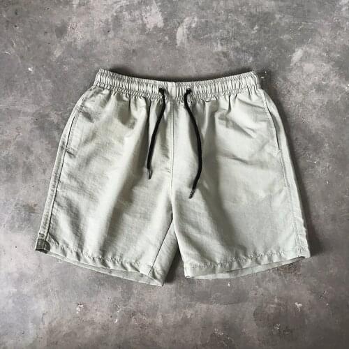 More Color Men Shorts Summer Beachwear Quick Dry Casual Solid Men Shorts for Sporty Joggers Short Pants Elastic Waist