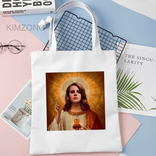 Lana Del Rey shopping bag shopper tote bolso bolsa eco shopper bag foldable boodschappentas sacolas