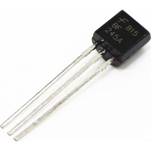 10PCS BF245 BF245A Low Power Transistor TO-92 Field Effect Transistor