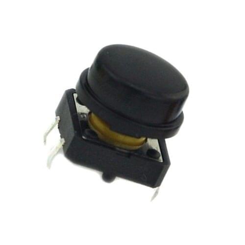 10PCS New B3F Tactile Switch Key Button Switch 12x12x7.3mm Black NEW