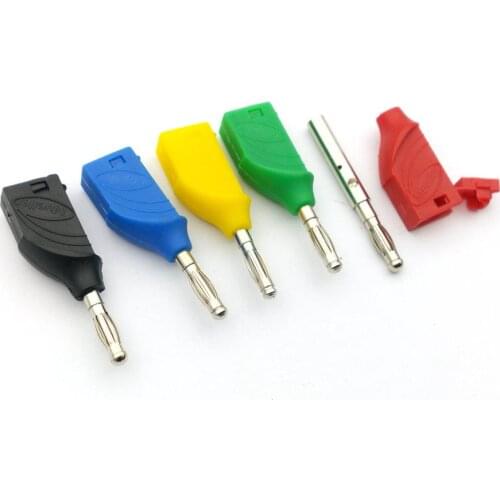 100pcs High temperature resistant copper 4mm Banana PLUG FOR Test Probes connector