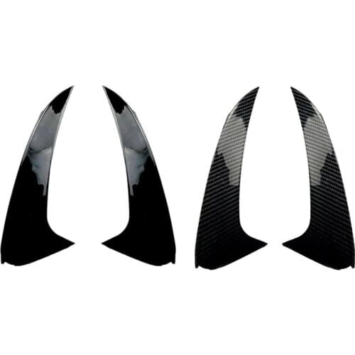 Car ABS Rear Bumper Splitter Spoiler Side Wing Decorative Cover for Mercedes Benz CLS Class W218 2014-2017