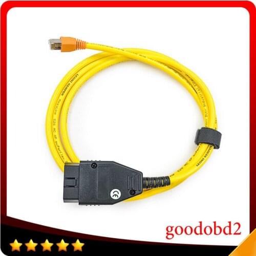 Car Diagnostic Cable Data Cable for BMW ENET Ethernet to OBD Interface Cable E-SYS ICOM Coding F-Series ESYS 3.23.4 V50.3