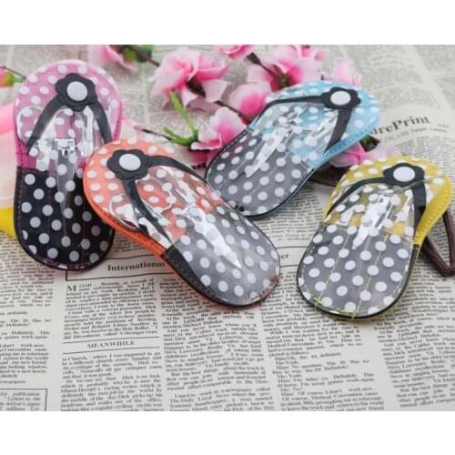 Free Shipping Flip-Flop Pedicure Kit Slipper Nail Manicure Set Bridal Shower Favors Wedding Favor Party Gift Souvenirs SN2456