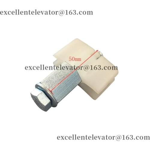 Elevator Door Slider Length 50mm W40mm M8 Use for Selcom