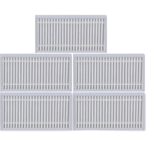 5 pcs/lot Robot Vacuum Cleaner HEPA Filter for ZetRobot AH-RT Robotic Vacuum Cleaner Spare Parts Accessories HEPA filter