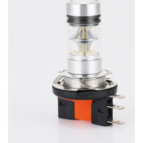 H15 100W LED Light Bulb 12V 2828 20SMD White Super Bright Fog Light Headlight Daytime Running Light