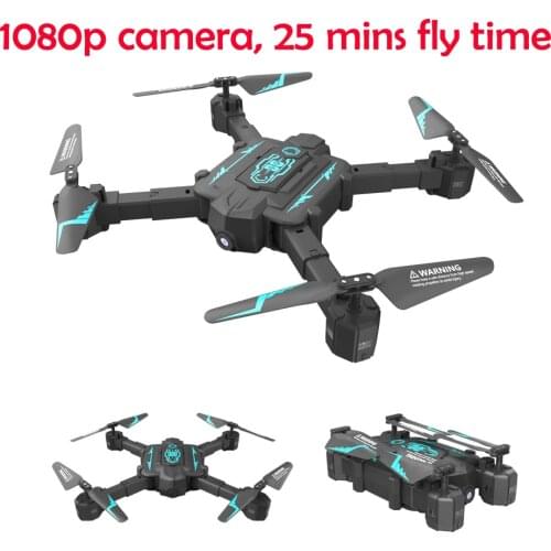 Altitude Hold FPV RC Drone Headless Mode 3D Flips pro 25 Minutes long Play Time 1080 HD camera RC Quadcopter fly aircraft Toy