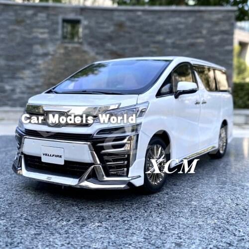Diecast Car Model for KengFai Vellfire LHD (White) 1:18 + SMALL GIFT