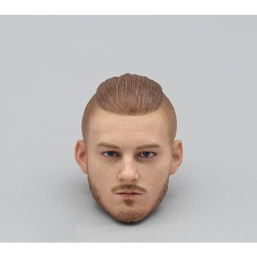 DAMTOYS EBS001 1/6 EXTREMEZONE Samurai SAKIFUJICRAIG European Male Head for 12 inch Action Figures Model