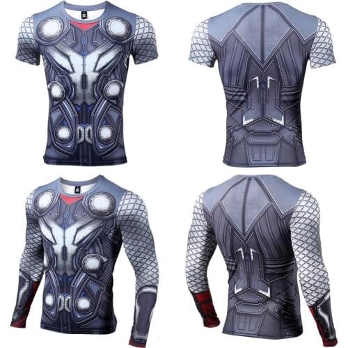 New Summer 3D Thor T Shirt Men Women T-Shirt Compression Gym Short Sleeve Brand Tee Shirt Tops&Tees