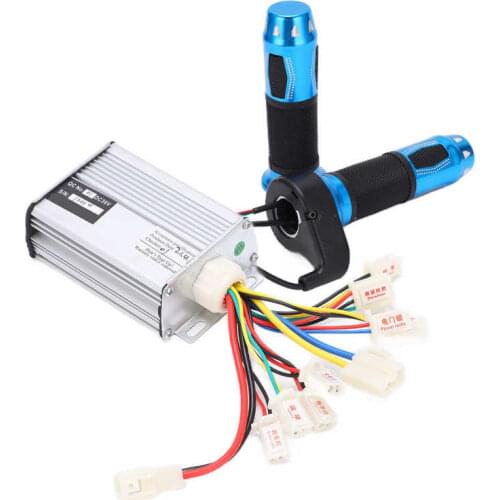 Brushless Motor Controller Simply Use Electric Bike Throttle Durable Sturdy Aluminum Alloy Shell for Scooters