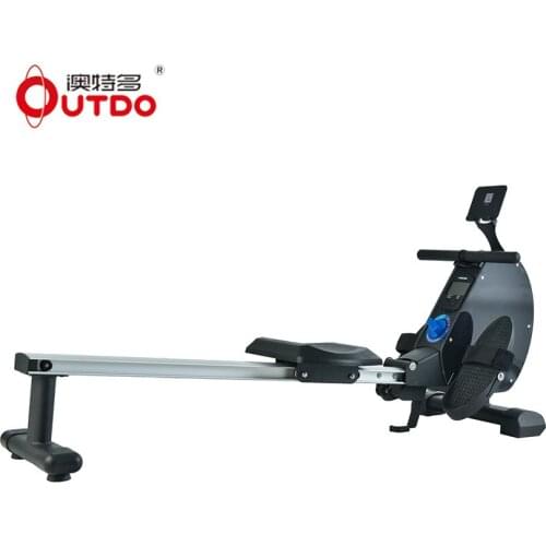 Household Magnetic Control Indoor Mute Simple Smart Sports Folding Reluctance Fitness Equipment Rowing Machine