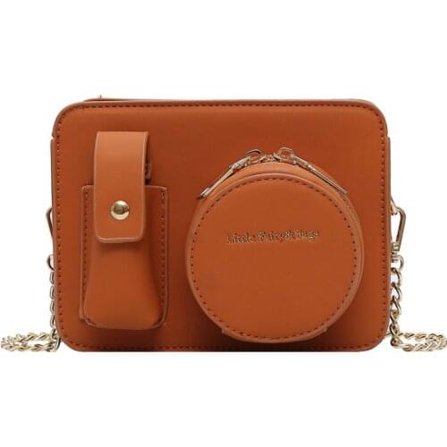 Camera womens shoulder bag fashion design womens Messenger bag strange shape PU high quality girl handbag 2019 new discount