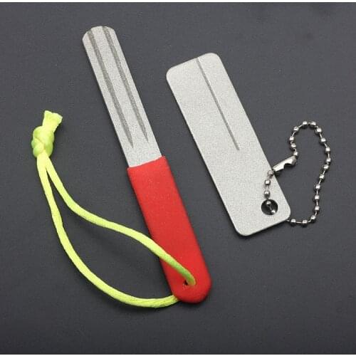 1PCS Diamond Fishing Hook Hone for treble hook Fishook Sharpening Fishing Tackle Box Sharpener Accessory Tool