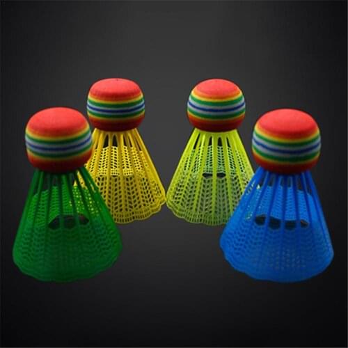 10pcs/lot Badminton Geese Feather Speed Durable Badminton Ball For Training Exercise Sports Training Nylon Badminton Accessories