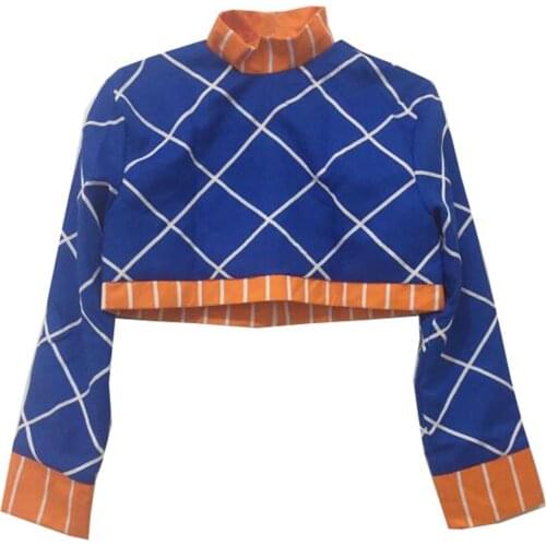 2019 JoJos Bizarre Adventure Golden Wind Guido Mista Cosplay Costume Mens Jumpsuit Outfit Halloween Costume Customizable