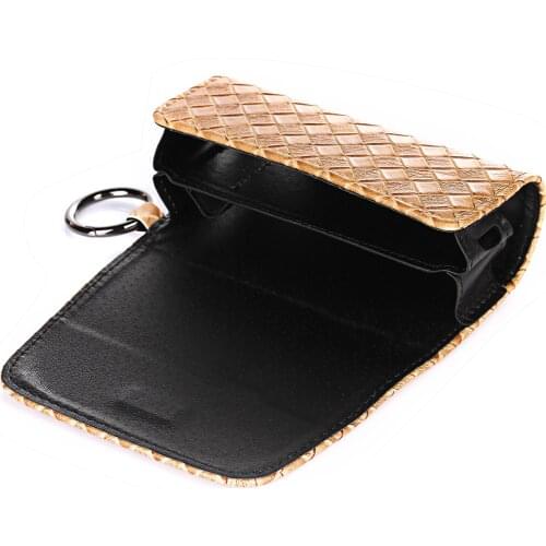 Flip Double Book Cover for Iqos 3.0 Duo Case With Ring Pouch Bag Holder Cover Wallet Leather Case for Iqos 3.0 Accessories