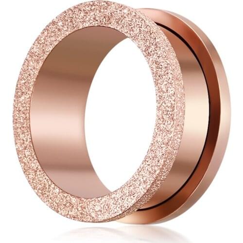 JUNLOPWY Wholesale Body Piercing Jewelry Stainless Ear Lobe Stretcher Screw Hollower Plugs Flesh Tunnels Expander Gauges 60pcs