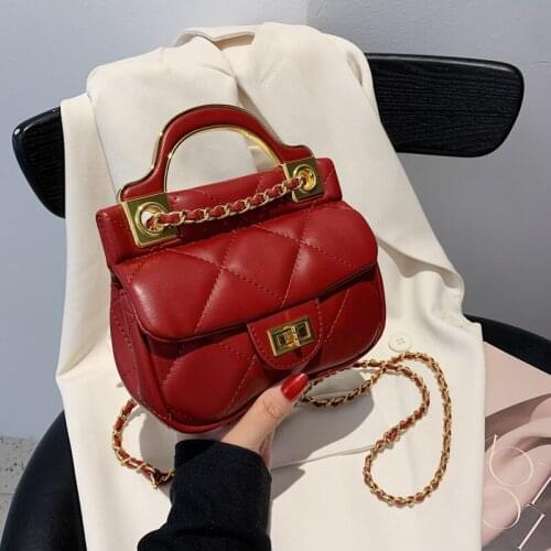 Fashion Small Bag Autumn 2021 New Popular Single Shoulder Chain Purses and Handbags Luxury Designer Crossbody Bags for Women