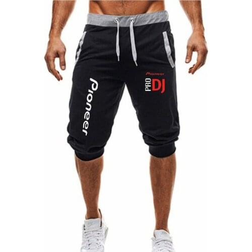 Mens Shorts 2021 Hot Sale Casual Knee Length Bottom Patchwork Color Joggers Mens Short Sweatpants Bermuda Shorts