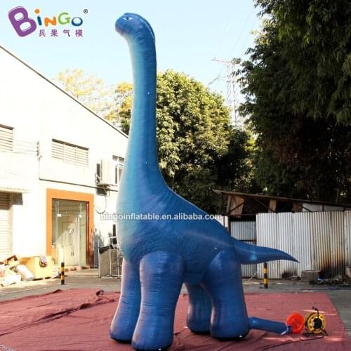 5 meters inflatable blue Diplodocus model toy dragon cartoon customized long-neck dinosaur decoration