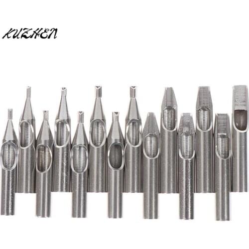 1PC 304 Stainless Steel Tattoo Nozzle Tips Tattoo Tips Kit Diamond Tip For Tattoo Needles Permanent Makeup High Quality