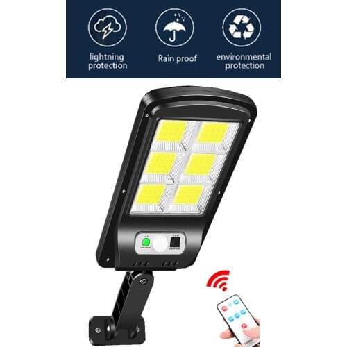 Tabular oblong Solar Powered Lamp Solar Street Light For Outdoor Garden Wall Yard LED Security Lighting Adustable Lighting Angle