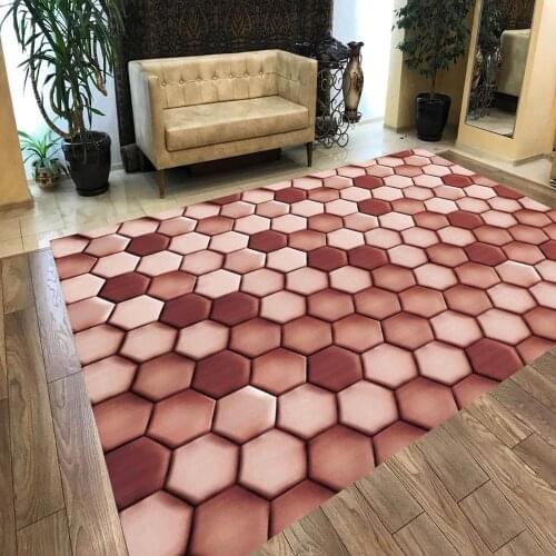 Atlas 185 Patterned Non Slip Floor Carpet,Teens Carpet Modern Carpet,3d Digital Printing Carpet, turkish Rug,Soft Carpet