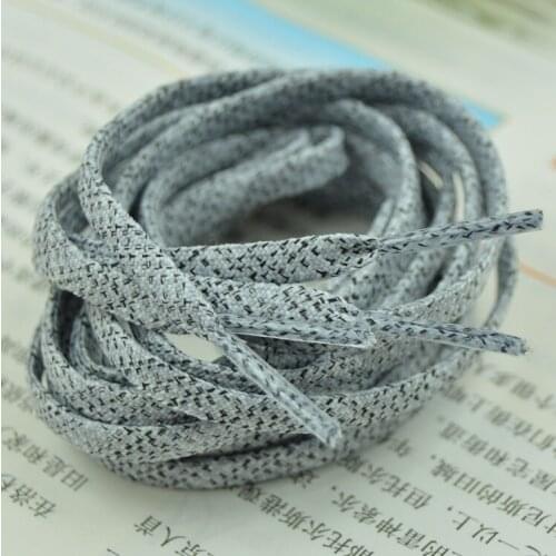 New Style Flat Double Layers Dotted Polyester Shoe Laces 120CM Long Rope Laces Brand Sport Shoelaces