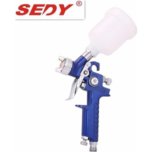 2020-SEDY Spray Gun Air Mini Paint Gun H-2000 Hvlp 0.8 MM Spray Gun Working Pressure Professional HVLP Air Brush Pneumatic Tools
