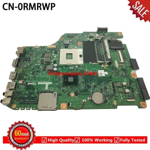 RMRWP 0RMRWP CN-0RMRWP For Dell V1540 1540 N5040 Laptop Motherboard HM57 DV15 CPUMA MB 10263-1 48.4IP01.011 554QT01001 mainboard