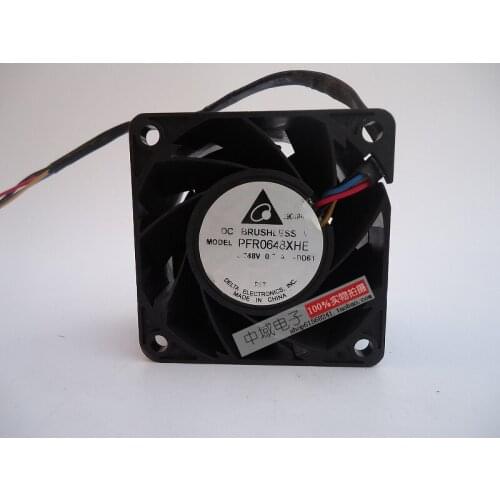 Delta Electronics PFR0648XHE Server Cooling Fan DC 48V 0.75A 60x60x38mm 4-Wire