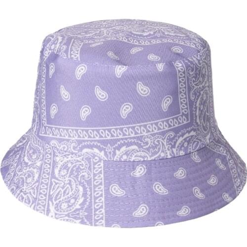 KENSHELLEY Multi Color Cashew Nut Printing Fishermans Hat Womens And Mens Fashion Street Sunscreen Hat Sun Hat Basin Hat