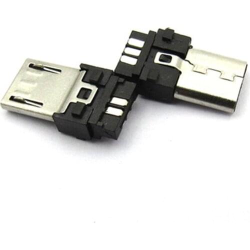 Plug Mini USB male 5p plug Mini USB male wire bonding (5pcs)