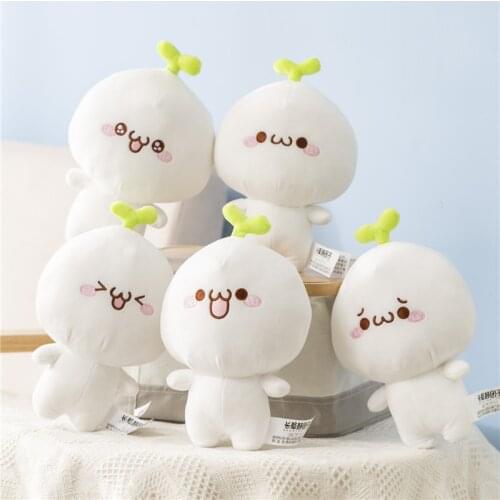 Cute long grass Yan Tuanzi doll emoticon Japanese text pillow plush toy birthday Christmas gift for girlfriend