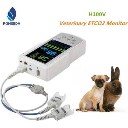 Factory price Big display Screen Veterinary ETCO2 Monitor
