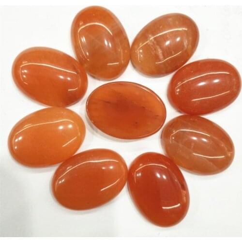 10pcs nature red aventurine stone cabochons oval shape 18x25mm beads accessories jewelry components diy top beads findings