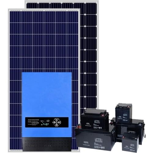 1000 W Solar System 1kva Solar System Power with Battery Off-Grid Solar System