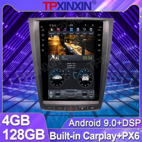 4+128G For Lexus GS GS300 GS350 GS450 GS460 2004 2011 Android Tesla Big Screen Car Stereo Radio Multimedia Player GPS Navigation