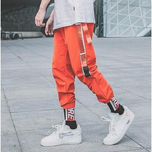 Vintage summer personality Wild trousers mens pants loose harem pant mens feet trousers fashion pantalon homme street novelty